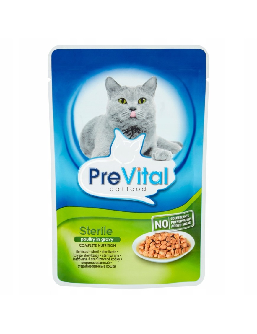 PreVital Karma dla kotów po sterylizacji 100 g