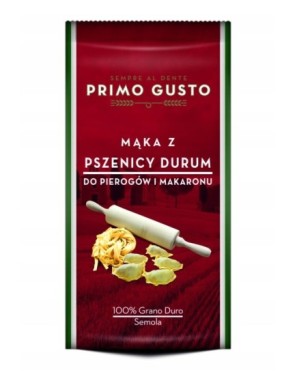 Primo Gusto Mąka z pszenicy durum do pierogów i ma