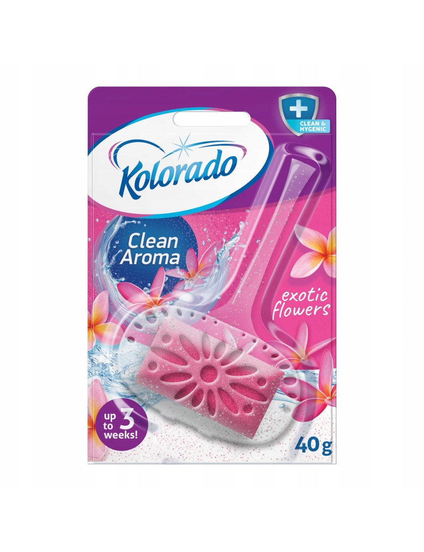 Kolorado Clean Aroma kostka WC Exotic Flowers 40g