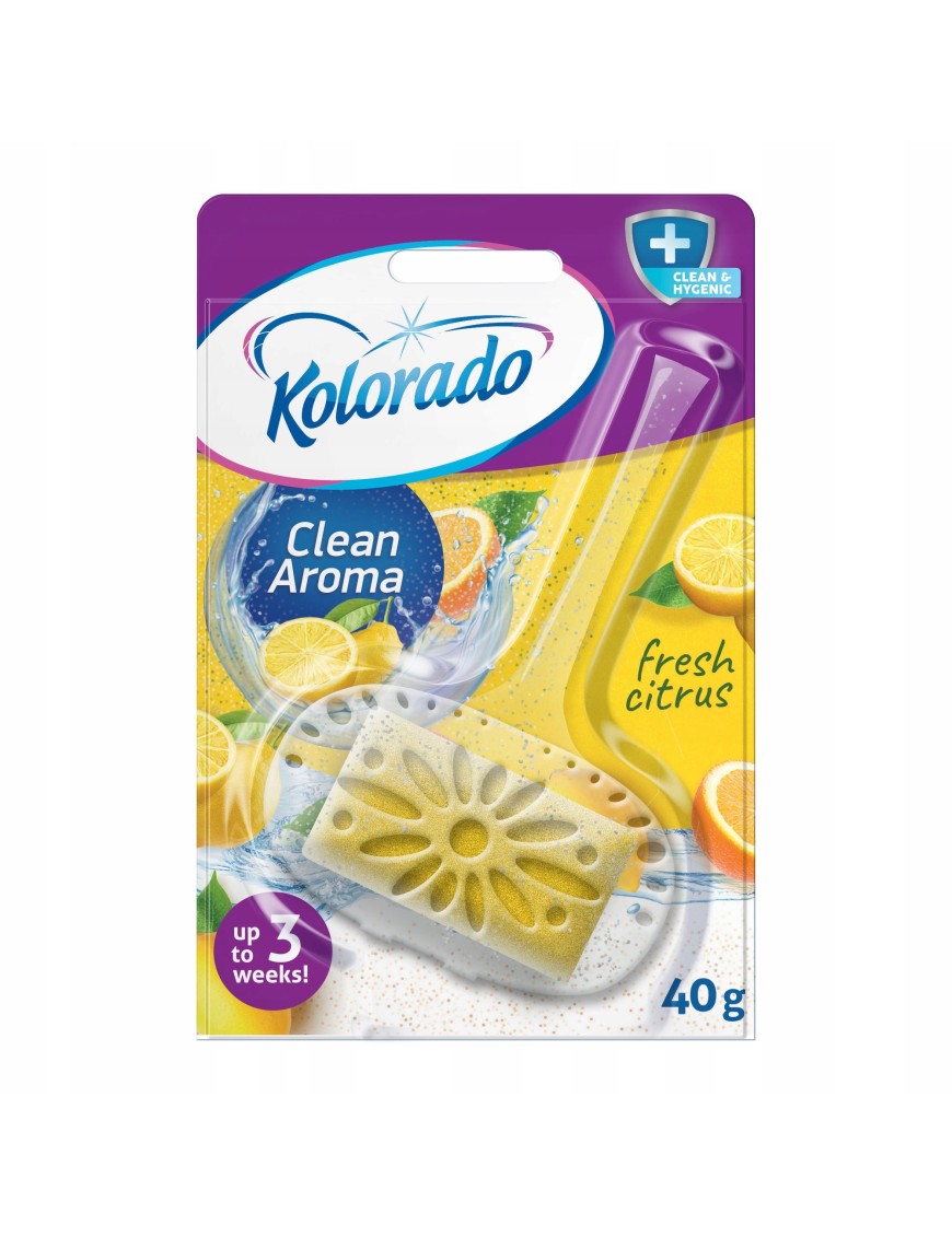 Kolorado Clean Aroma kostka WC Fresh Citrus 40g