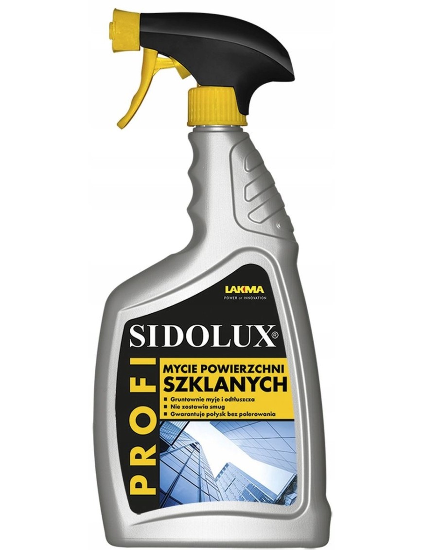 SIDOLUX Profi do mycia powierzchni szklanych 750ml