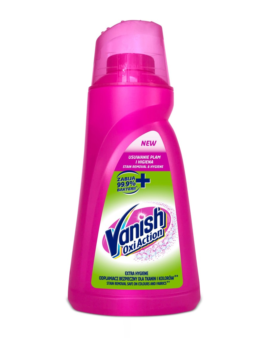 Vanish Extra Hygiene Odplamiacz Płyn 940ml