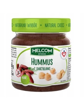 Hummus z daktylami 225 ml Helcom Naturalnie