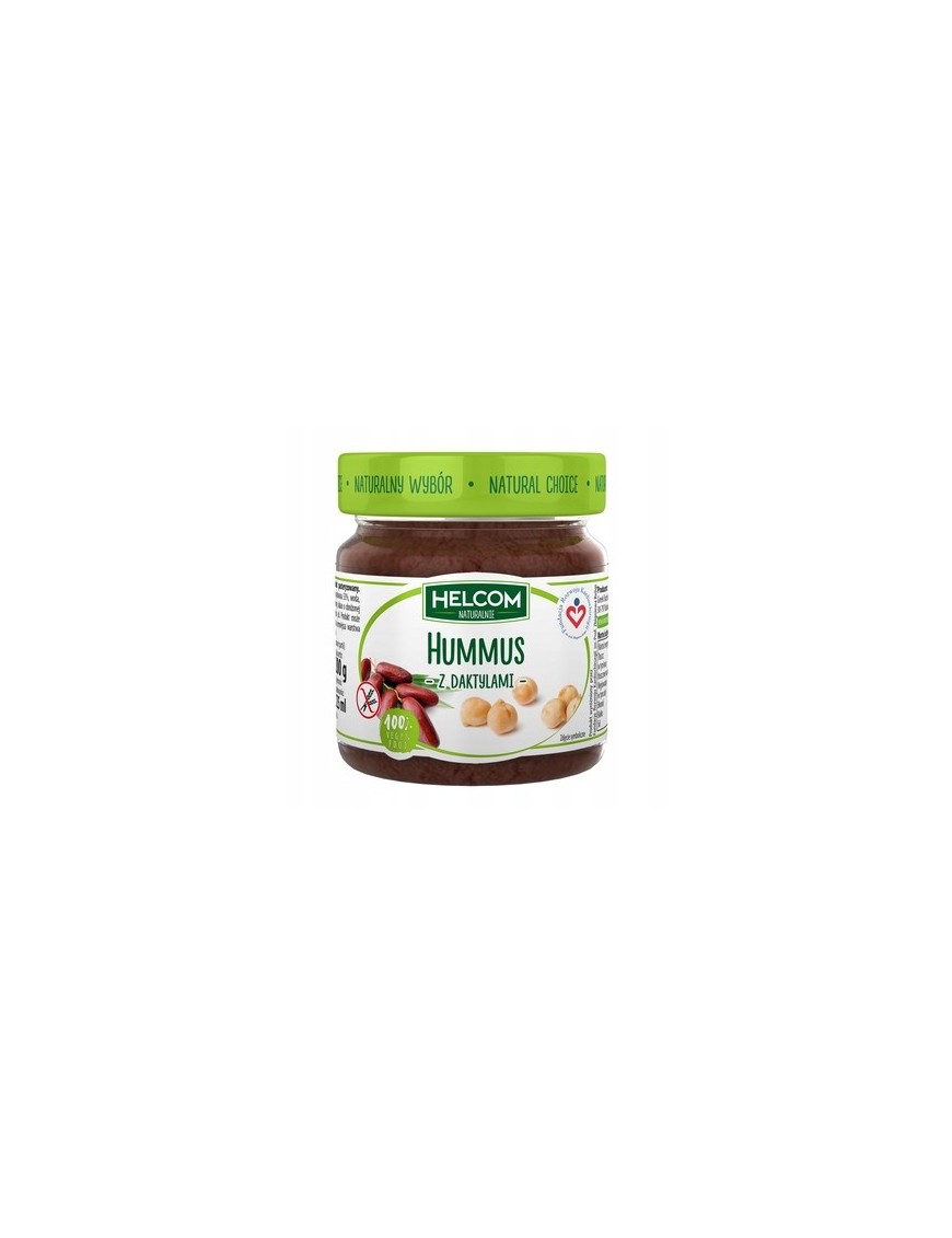 Hummus z daktylami 225 ml Helcom Naturalnie