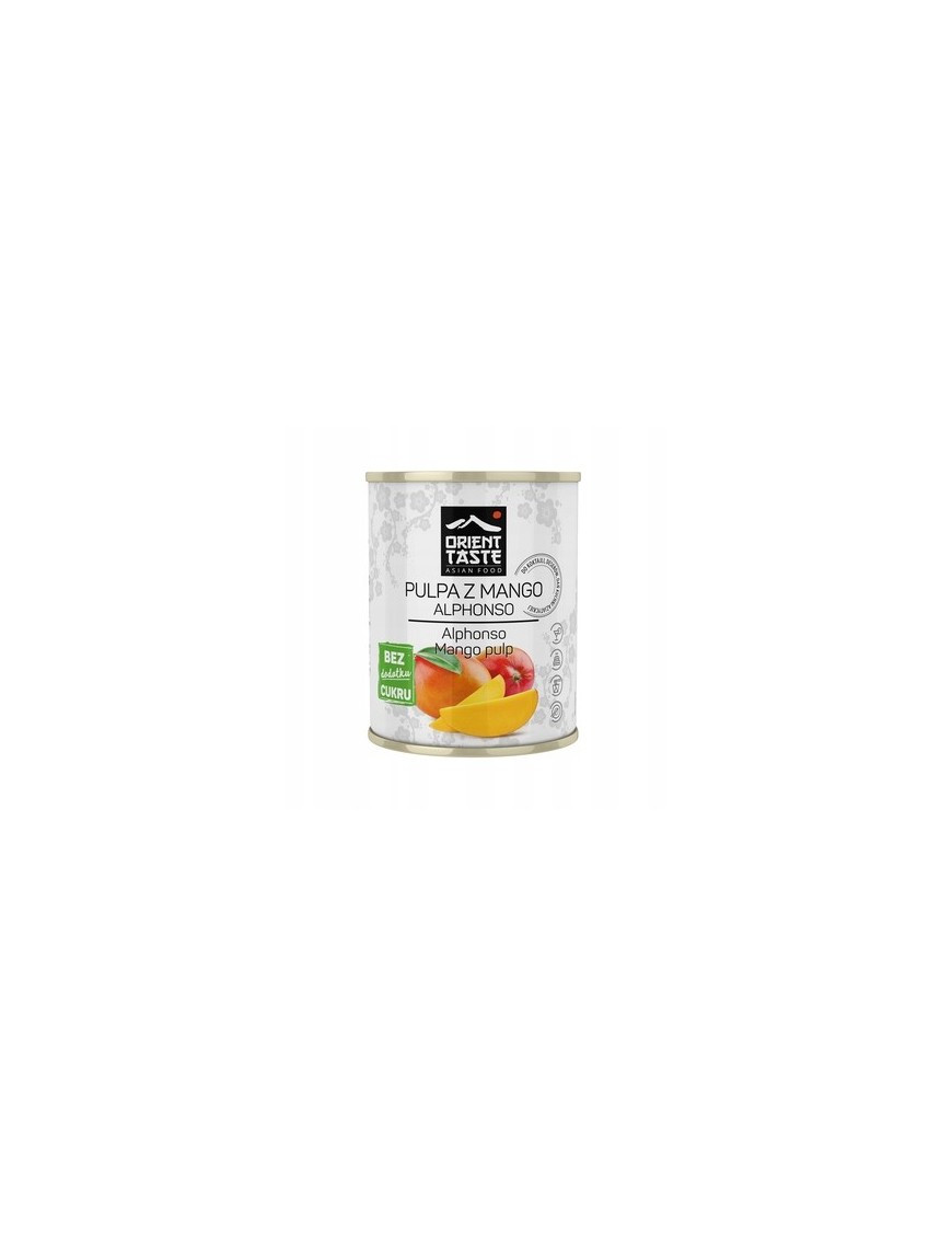 Mango pulpa naturalna 850 ml Alphonso Orient Taste