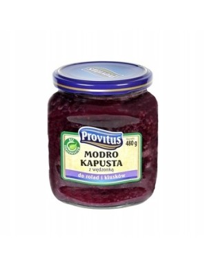 Kapusta modro z wędzonką Provitus 480G