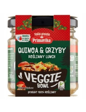 Primavika Veggie Bowl lunch quinoa grzyby 180 g