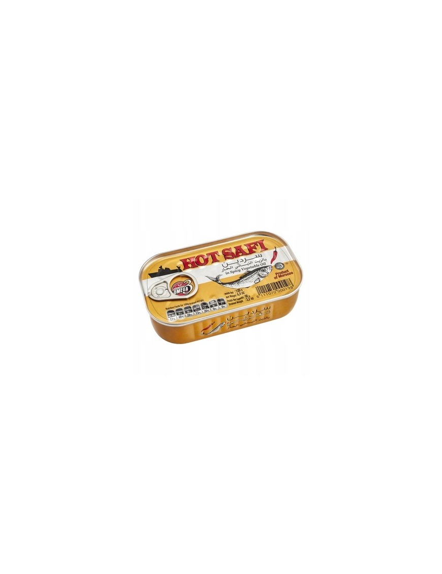 Safi Sardynki w oleju z chili 125 g