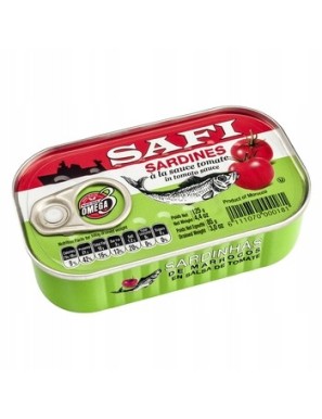 Safi Sardynki w sosie pomidorowym 125 g