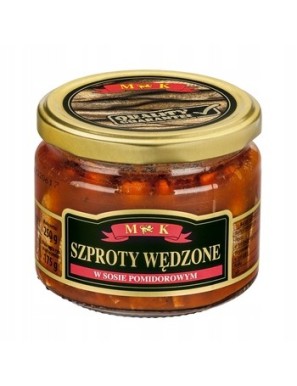 MK Szproty wędzone w sosie pomidorowym 250 g