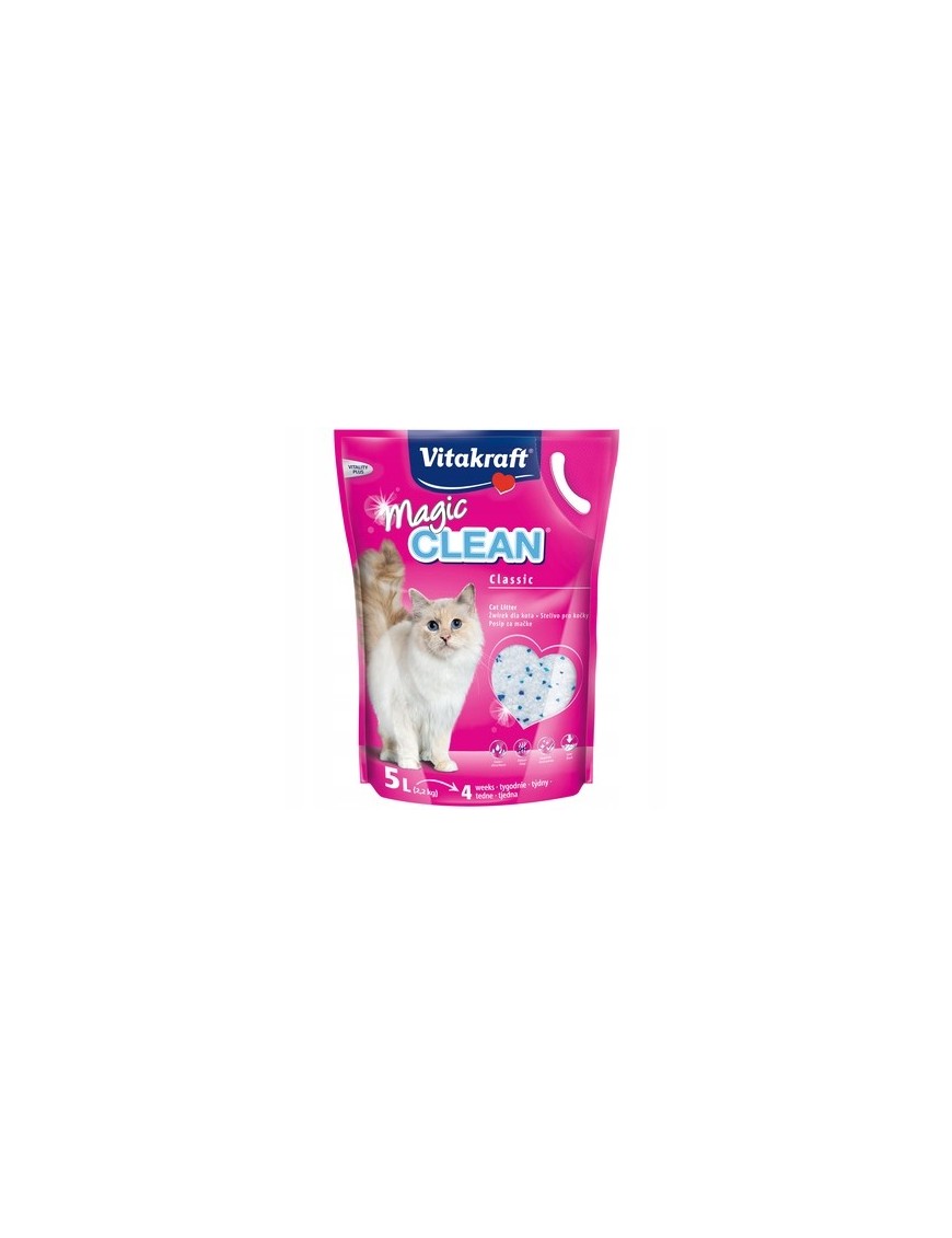 Vitakraft MAGIC CLEAN żwirek silikatowy 5l dla kot