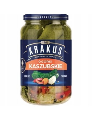 Krakus Ogórki Konserwowe Kaszubskie 870 g