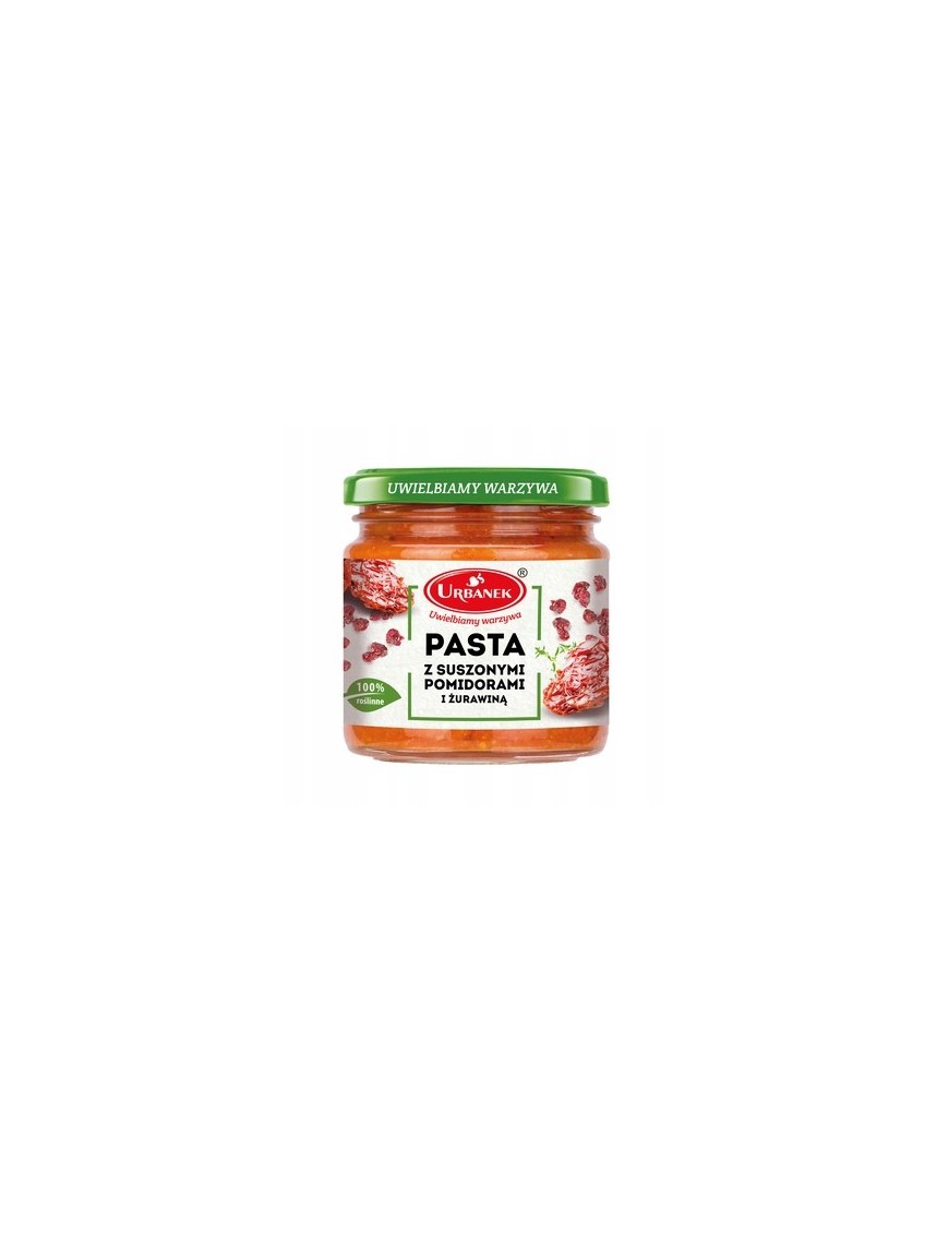 Pasta z suszonymi pomidorami i żurawiną 180g