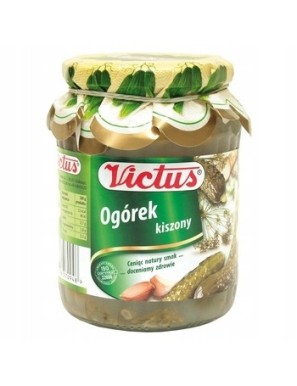 Ogórki kiszone 600g Victus