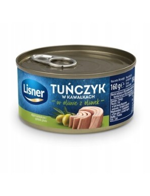 Tuńczyk w kawałkach w oliwie z oliwek Lisner 160 g