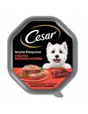 Cesar Tacka z soczystą wołowiną i wątróbką 150g