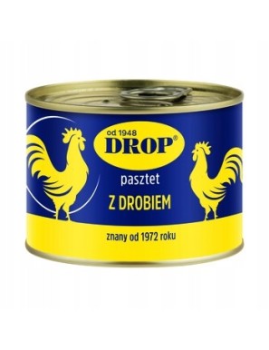 DROP Pasztet z drobiem 160g drobiowo-wieprzowy