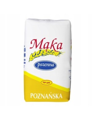 Polskie Młyny mąka pszenna typ 500 poznańka 1 kg