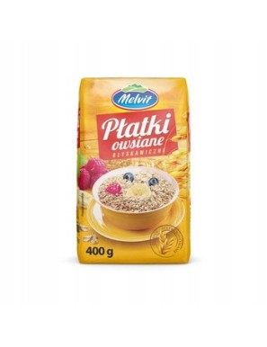 Melvit Płatki Owsiane Błyskawiczne 400g