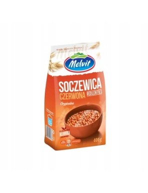 Melvit Soczewica czerwona 400g