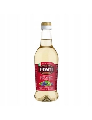 Ocet winny biały Ponti 500ml