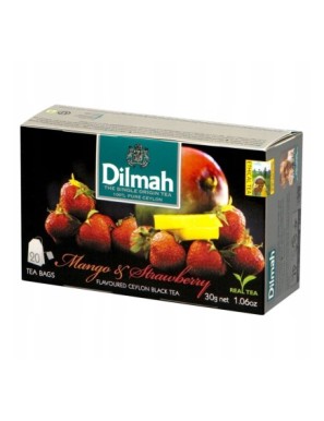 Dilmah Mango Strawberry czarna herbata 30g 20T