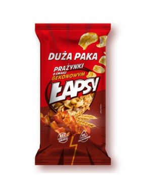 Łapsy Prażynki pszenne o smaku bekonowym 120g