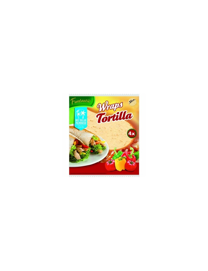 Funtastic Tortilla grillowana 4x25cm 250g