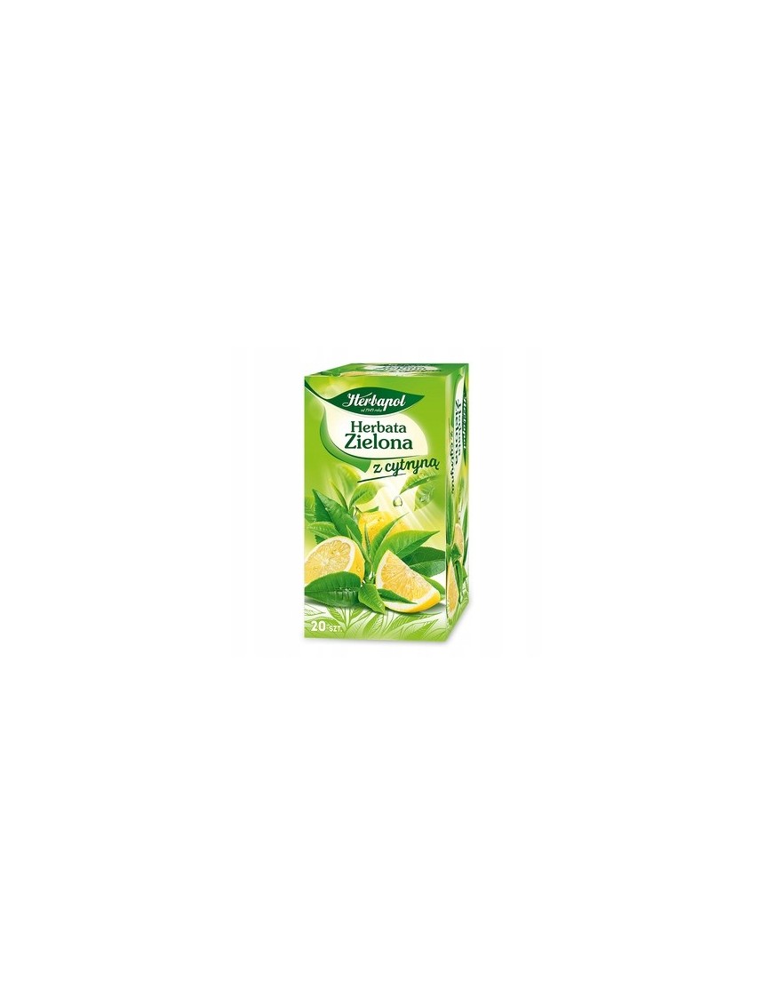 Herbapol Herbata zielona z cytryną 20T