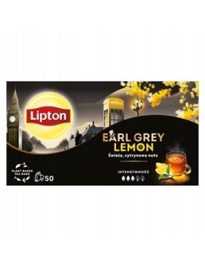 Lipton Earl Grey Lemon 50tb 25g
