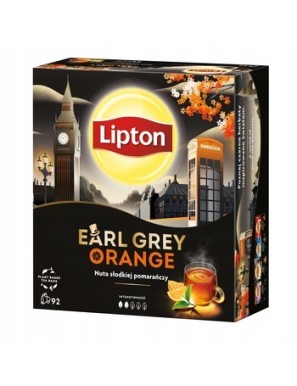 Lipton Earl Grey Orange herbata czarna 92T