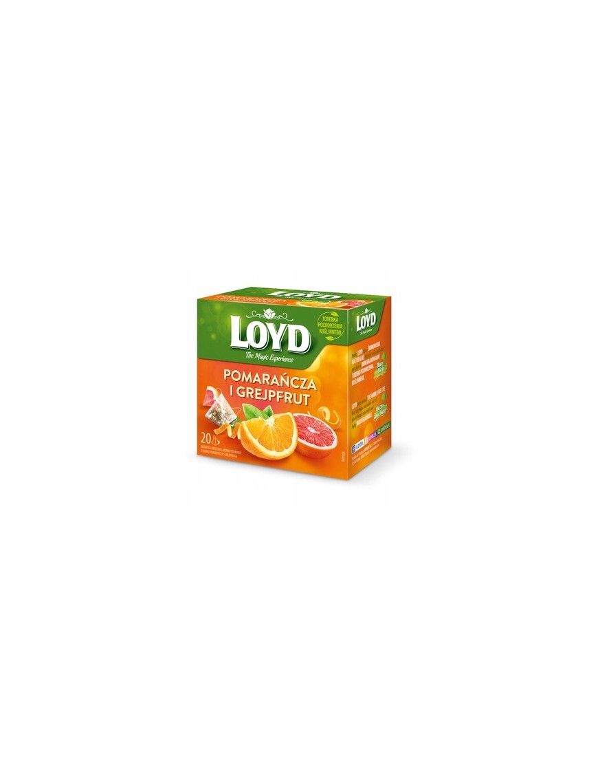 LOYD Herbatka owocowa Pomarańcza Grejpfrut 20T