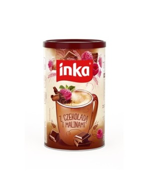Kawa Inka czekolada z malinami puszka 120g