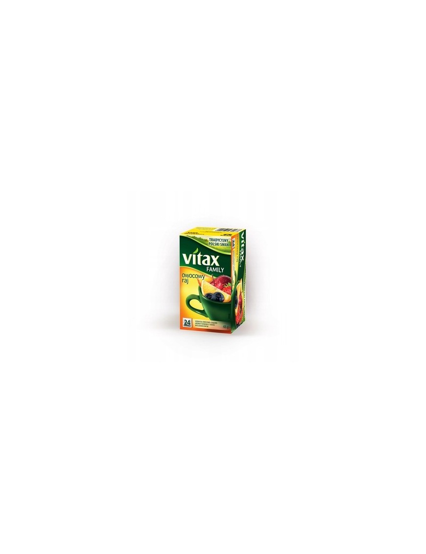 Herbata Vitax Family Owocowy Raj 24 torebki x 2g