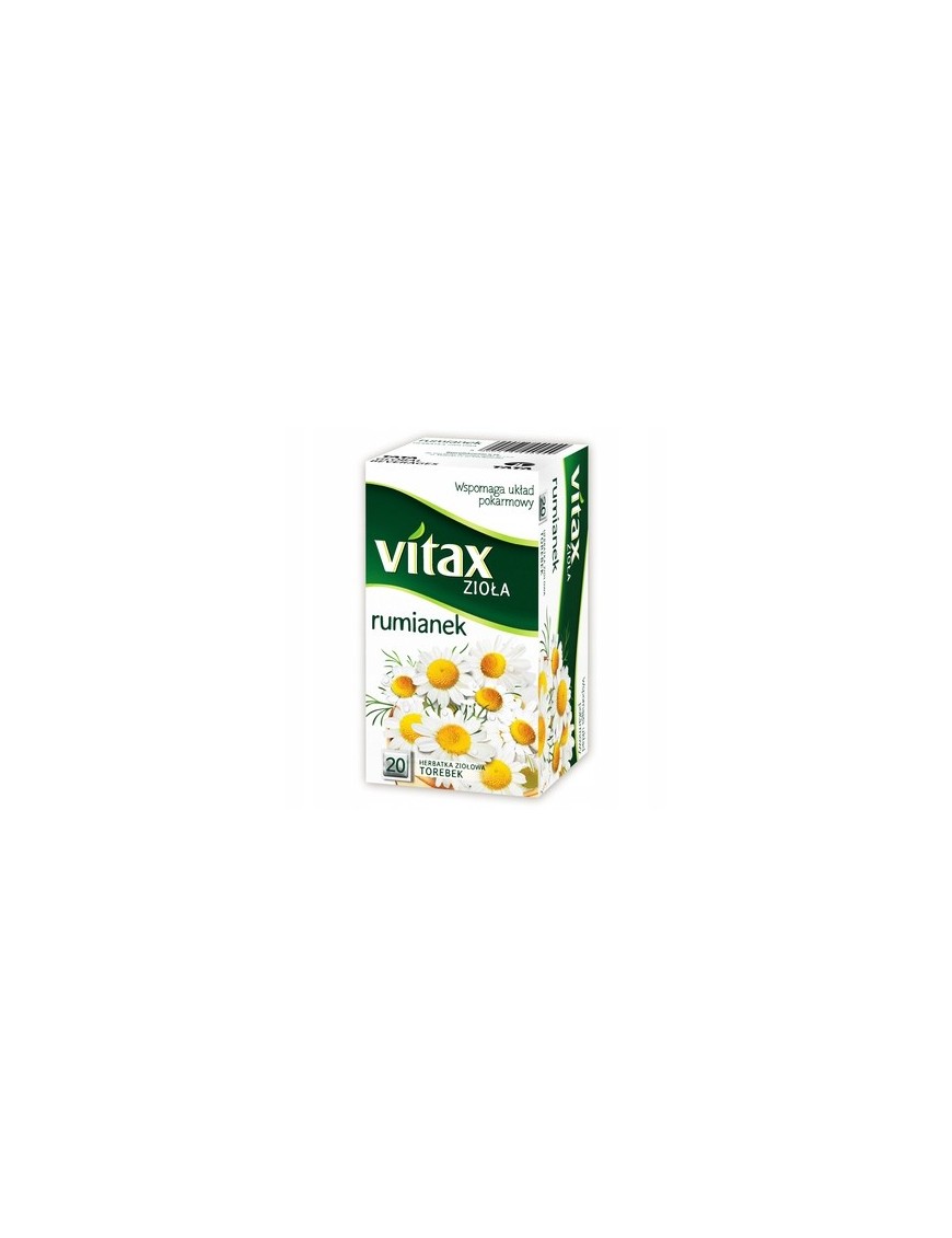 Herbata Vitax Zioła Rumianek 20 torebek x 15g
