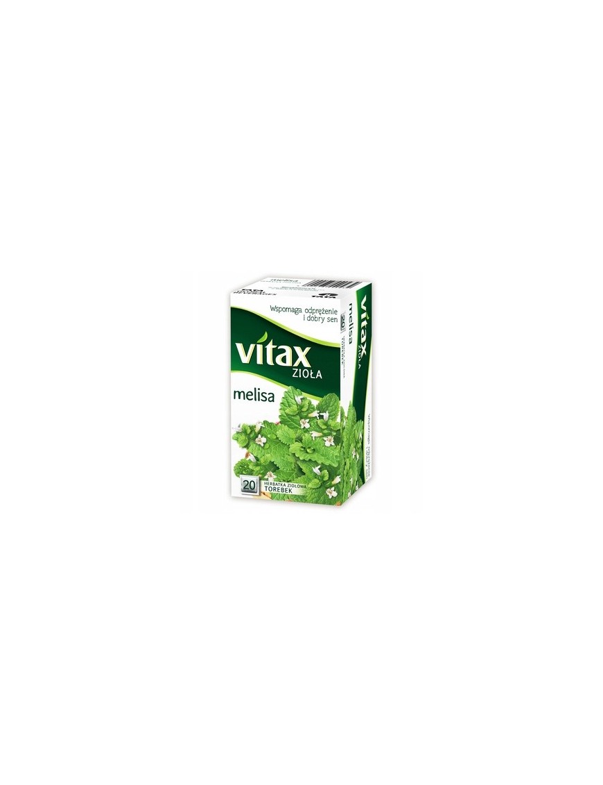 Herbata Vitax Zioła Melisa 20 torebek x 15g