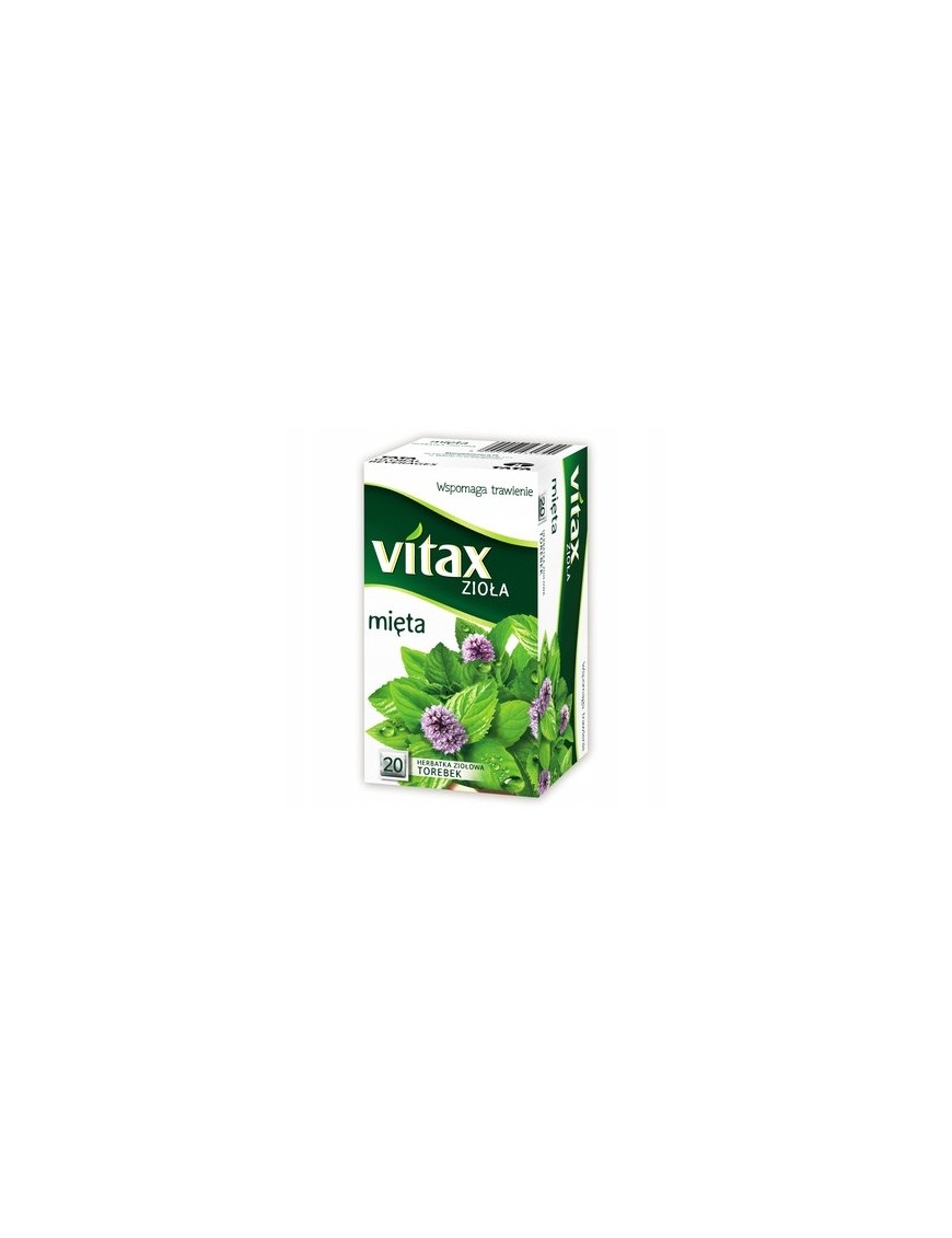 Herbata Vitax Zioła Mięta 20 torebek x 15g