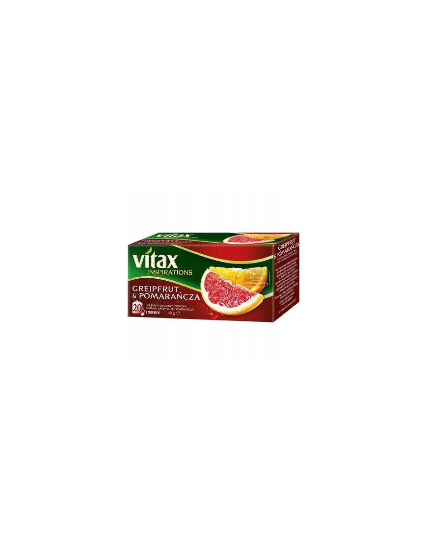 Herbata Vitax Grejpfrut&Pomarańcza 20T