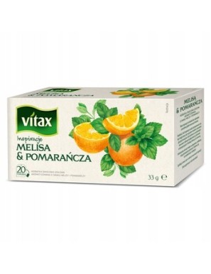Herbata Vitax Inspiracje Melisa&Pomarańcza 20T
