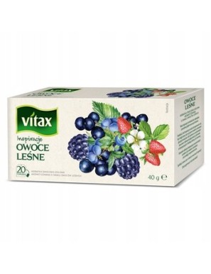 Herbata Vitax Inspiracje Owoce Leśne 20T