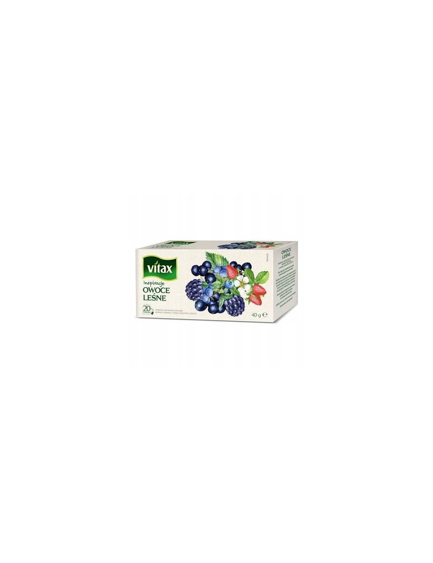 Herbata Vitax Inspiracje Owoce Leśne 20T