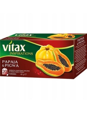 Herbata Vitax Inspirations Papaja&Pigwa 20T