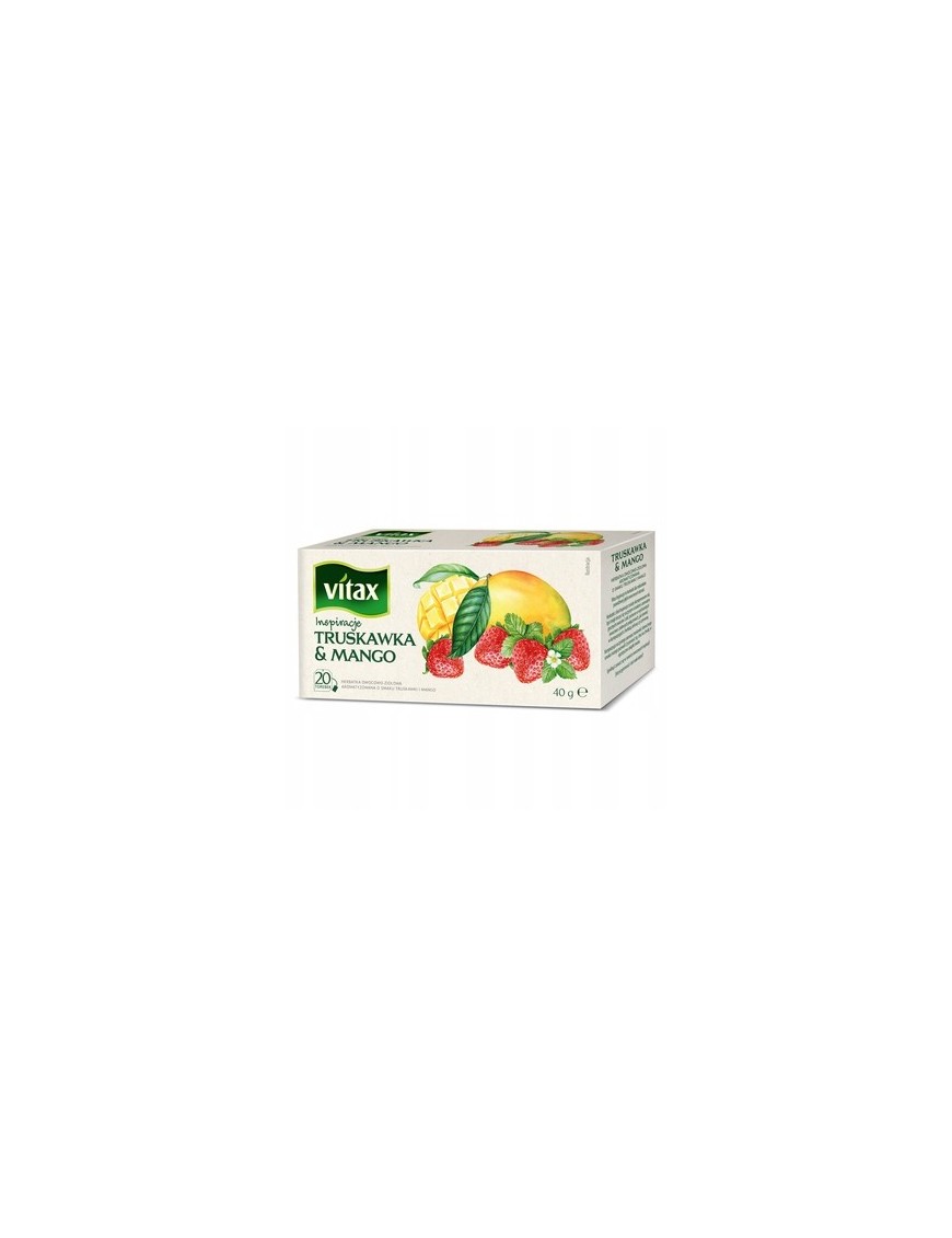 Herbata Vitax Inspiracje Truskawka&Mango 20T