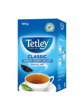 Herbata Tetley Classic Czarna Liściasta 100G
