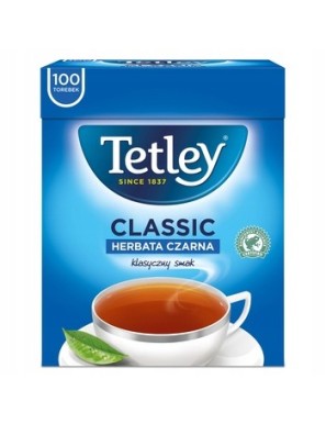 Herbata Tetley Classic Czarna 100T