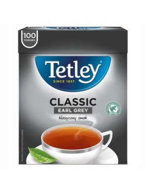 Herbata Tetley Classic Earl Grey 100T