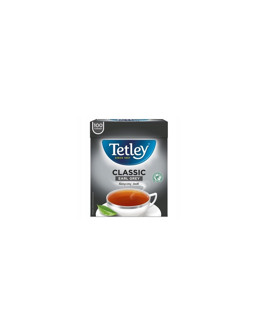 Herbata Tetley Classic Earl Grey 100T