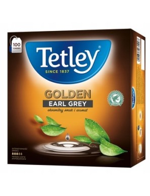 Herbata Tetley Golden Earl Grey 100T