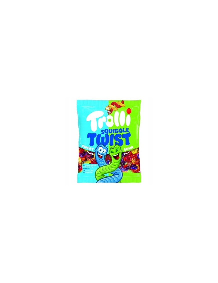 Trolli Squiggle Twist Żelki o smaku owocowym 100g