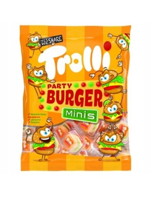 Trolli Party Burger Minis Żelki owocowe 170g